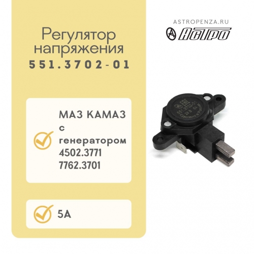 Voltage regulator 551.3702-01